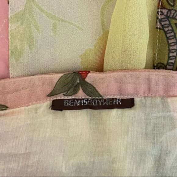 Beams Boy Japanese Fashion Brand Women's BoHo Style Floral Pattern Skirt. - Picture 4 of 11